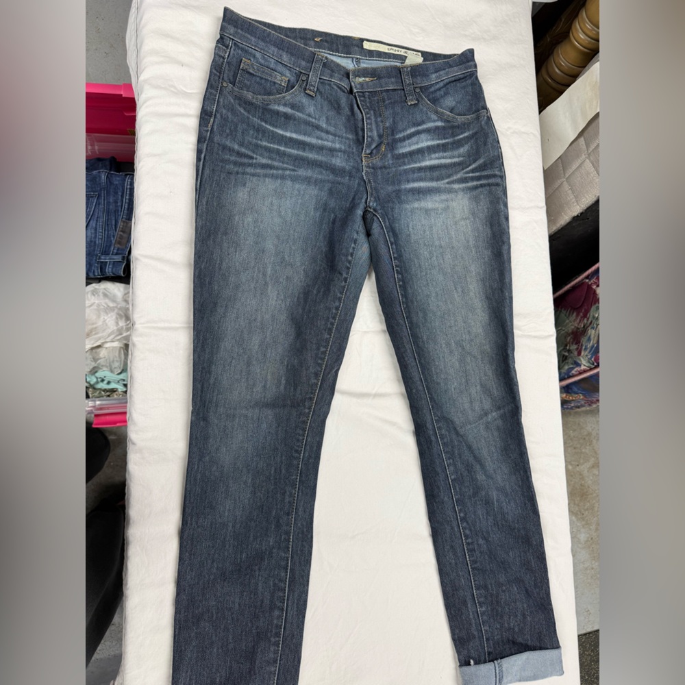 DKNY Women's Blue Ankle & Cropped Jeans